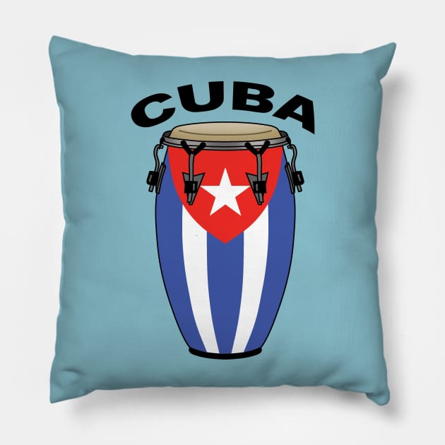CUBA Conga Pillow by marengo