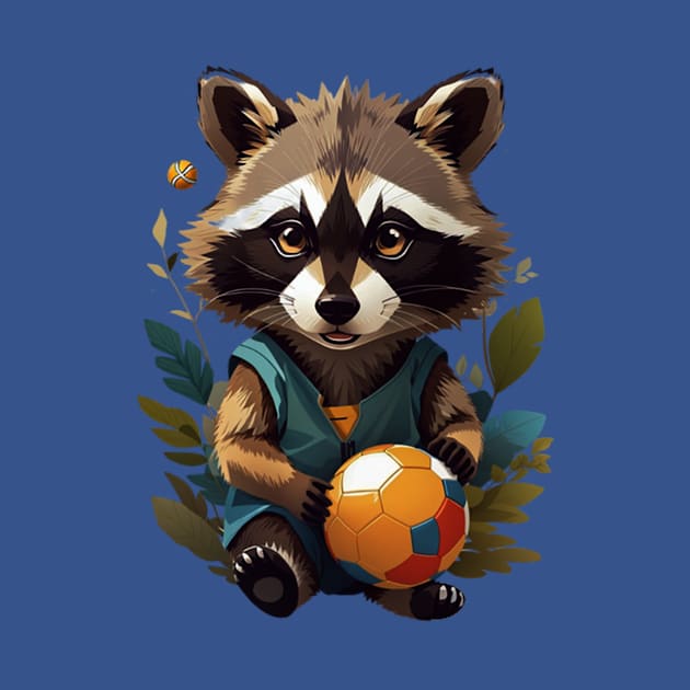 racoon natural art ilustrator by Ardins