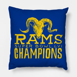 Los Angeles Raaaams 17 champions Pillow