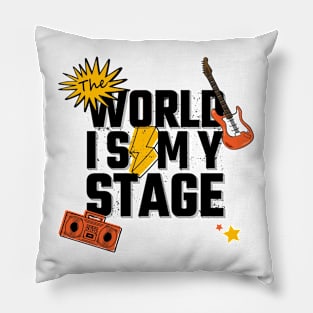 i love music Pillow