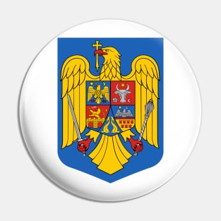 Romania Coat of Arms Pin