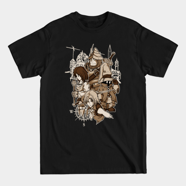 Disover Heroes Are Back - Final Fantasy 9 - T-Shirt