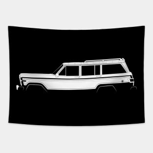 Jeep Wagoneer (SJ) Silhouette Tapestry