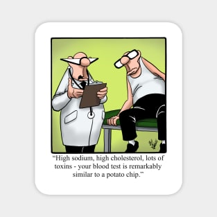 Funny Spectickles Medical Health Cartoon Magnet