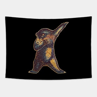 Bear dabbing bear lover,bear Tapestry