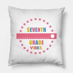 Seventh Grade Vibes Pillow