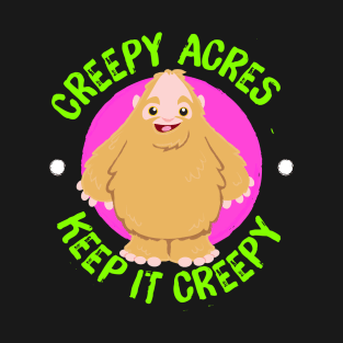 Creepy Acres Kawaii Sam Squatch Bigfoot T-Shirt