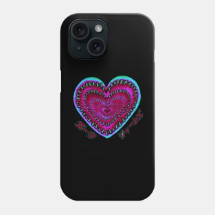 Alien heart Phone Case