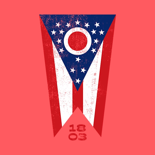 Ohio Flag 1803 by fatdesigner