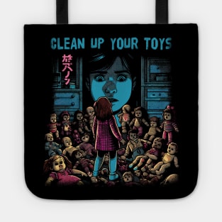 Clean up your toys Tote