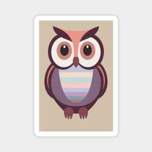 WIDE EYED OWL Magnet