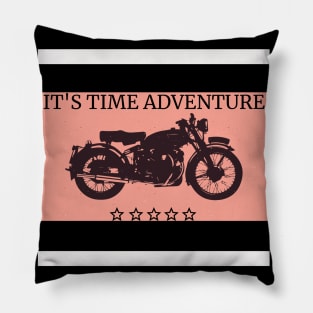 It's time adventure Pillow