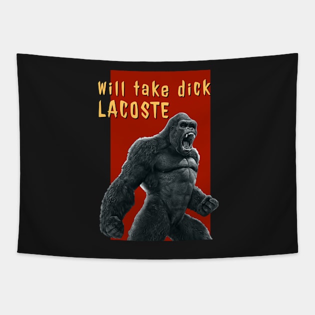 angry Kong Tapestry by Skull-blades