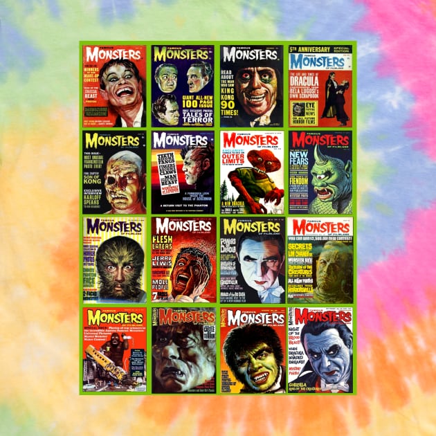 Famous Monsters Collage Series 2 by Starbase79