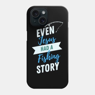 Fishing, jesus, hobby, i love fishing Phone Case