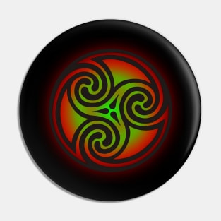 Samhain Triskele Pin