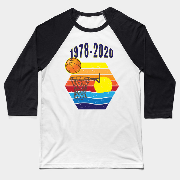 Vintage Basketball Sport Basketball Player Baseball T Shirt