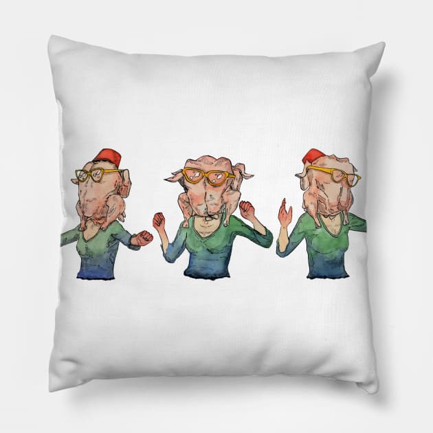 Turkey head pillow discount
