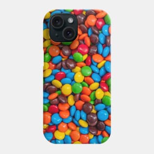 Colorful Candy-Coated Chocolate Phone Case