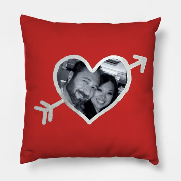 Monica And Nate Stag Part Version 2 Pillow by Thisdorkynerd