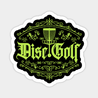 Disc Golf Classic Green Magnet