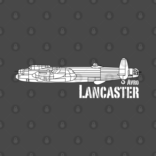 Avro Lancaster by BearCaveDesigns