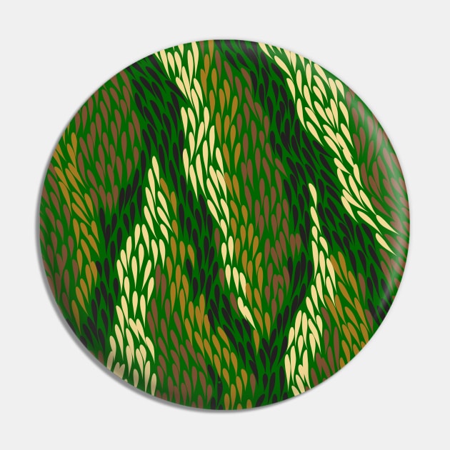 Aboriginal Art - Grass Land Pin by hogartharts