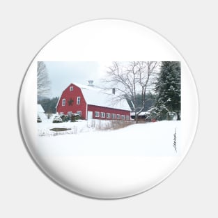 Holiday Barn Pin