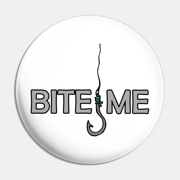 Bite Me Pin by displace_design