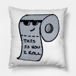 loo roll swag Pillow