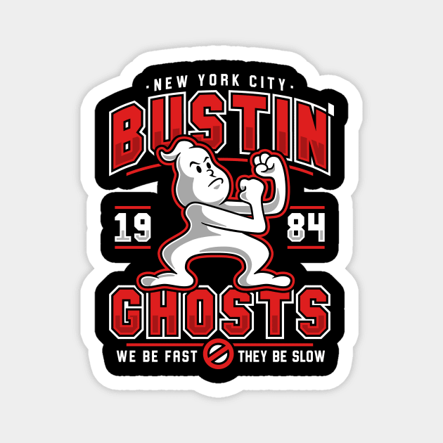 New York City Bustin' Ghosts Magnet by adho1982