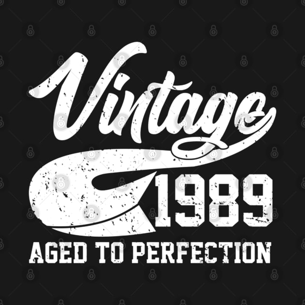 Vintage 1989 Aged To Perfection by Zimmier