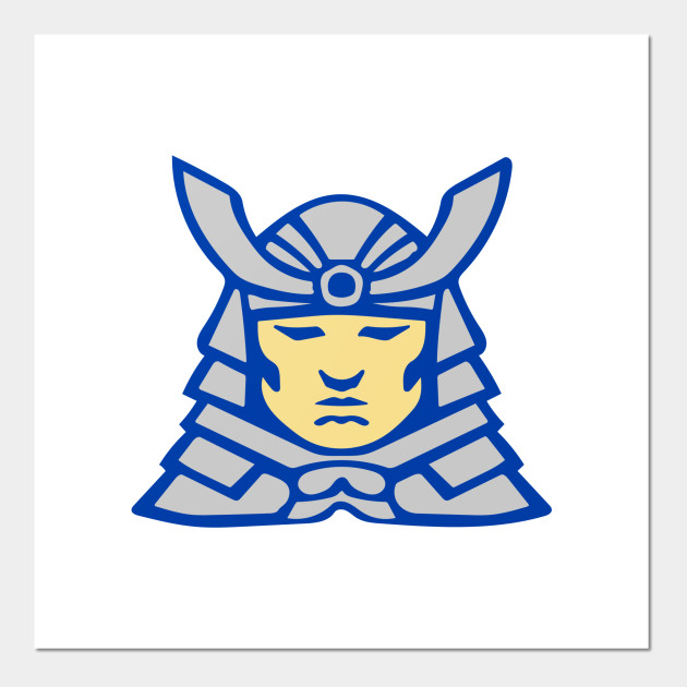 Bushido Samurai Head Armor Helmet Retro Bushido Samurai Head Armor Helmet Retro Posters And Art Prints Teepublic
