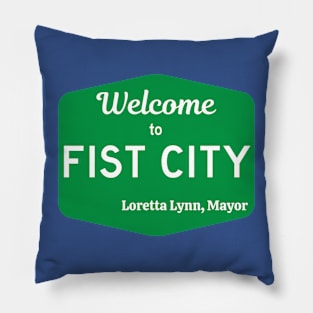 Welcome to Fist City Pillow