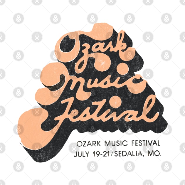 Ozark Music Festival, Missouri --- Vintage Faded Style Design by CultOfRomance