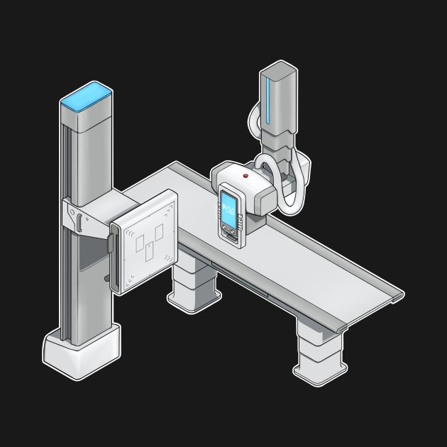 X-ray isometric illustration by daddymactinus