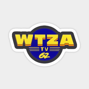 WTZA TV 62 (logo only) old Hudson Valley Television station Magnet