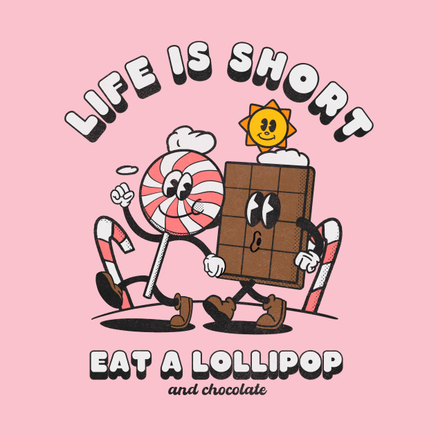 Lollipop by Vintage Prints