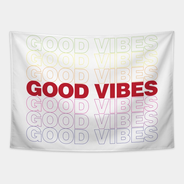 Good Vibes Tapestry by arlingjd