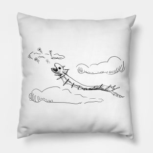 Flying serpent Pillow