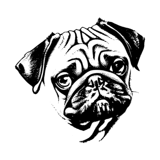 Pug drawing T-Shirt