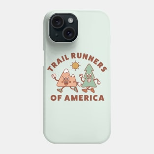 Trail Runners of America Retro Style Vintage Running Graphic Phone Case