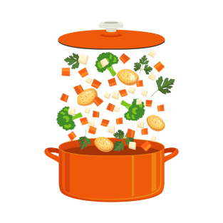 Soup Pot Explosion T-Shirt