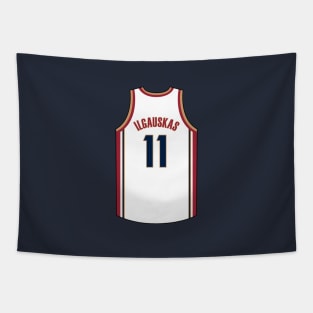 Zydrunas Ilgauskas Cleveland Jersey Qiangy Tapestry