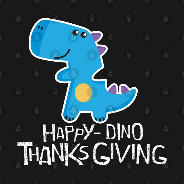 Happy-Dino Thanksgiving by Joe Camilo Designs