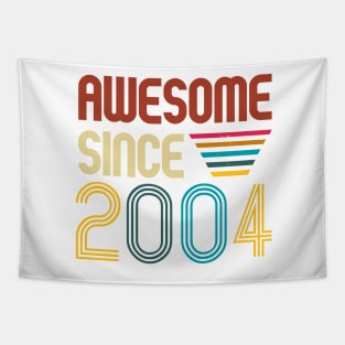 Awesome since 2004 -Retro Age shirt Tapestry