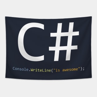 C# is awesome - Computer Programming Tapestry