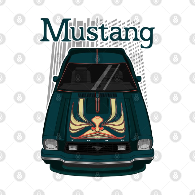 Mustang King Cobra 1978 - Aqua Metallic by V8social