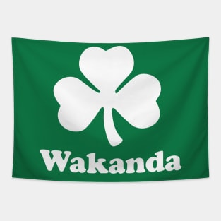 Wakanda St. Patrick's Day Tapestry