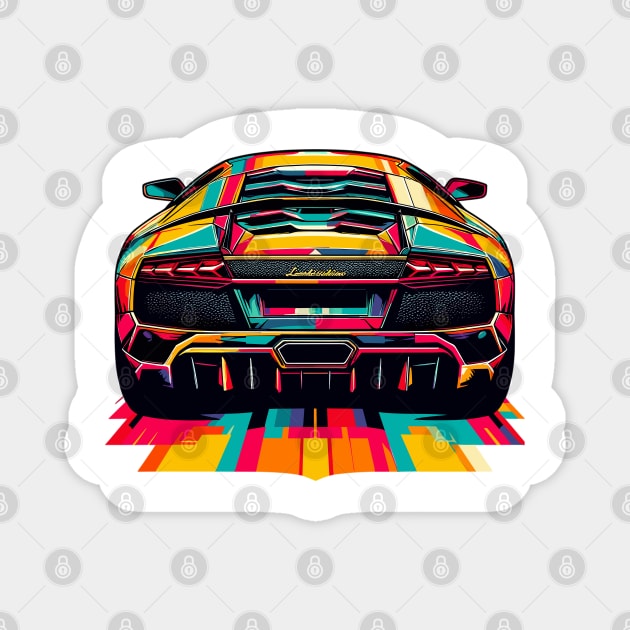 Lamborghini Murcielago Magnet by Vehicles-Art